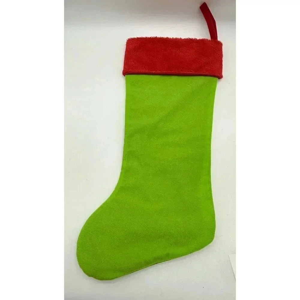 Santa Snoopy Christmas Stocking‎ “Be Merry” Peanuts Snoopy 18 Inch NWOT